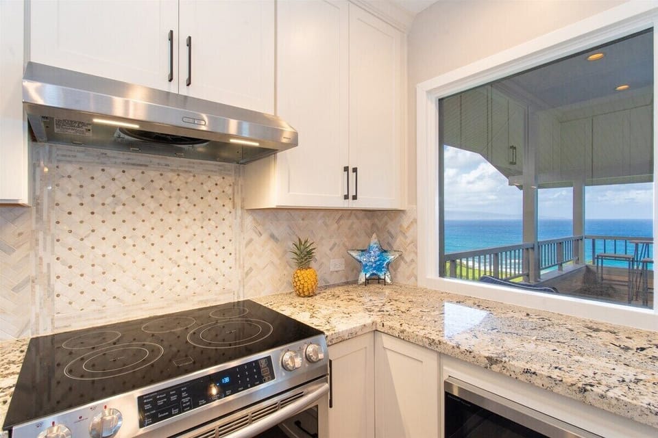 Any gourmand will appreciate the details that went into designing this exquisite kitchen