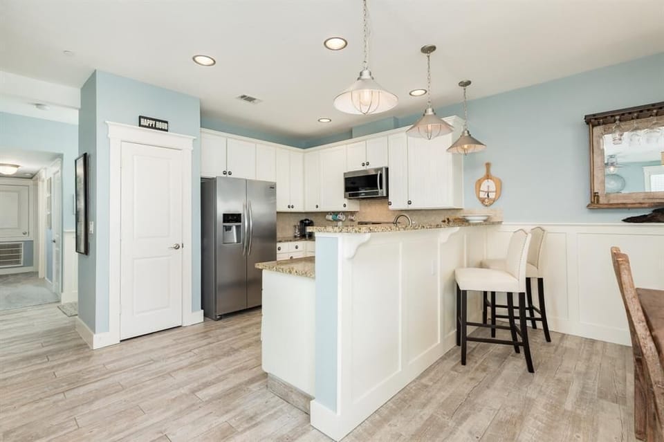 Well equipped kitchen for preparing family meals