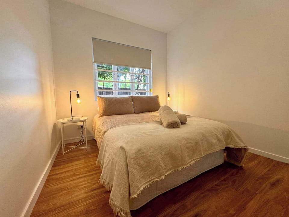 Double Bed in 1st Bedroom