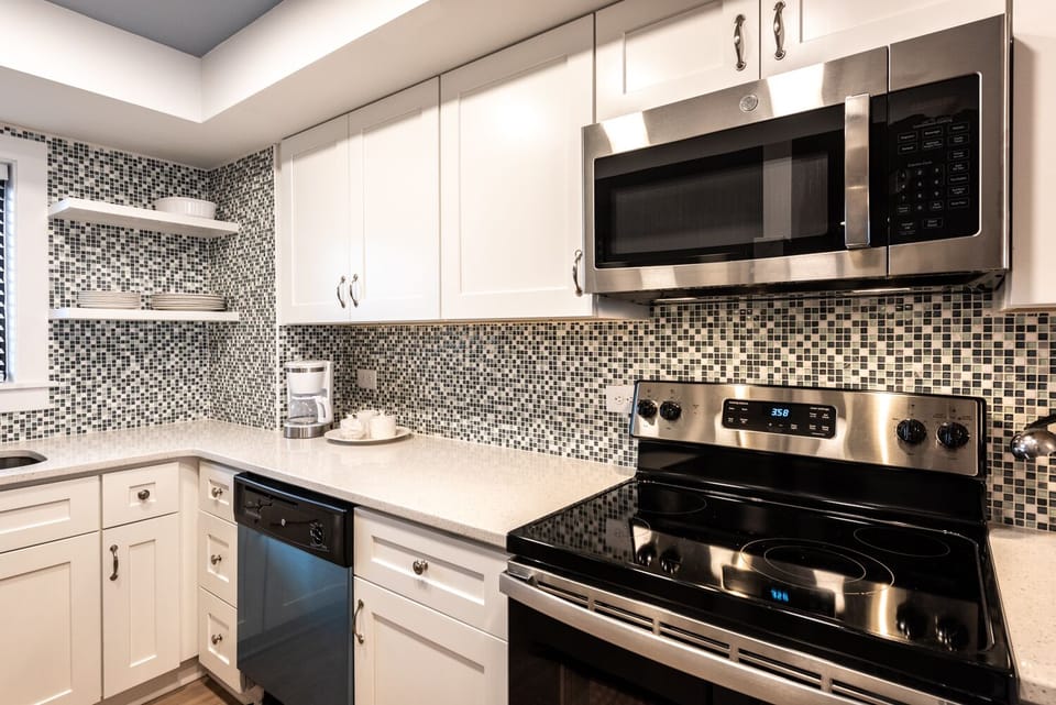 Newly remodeled kitchen