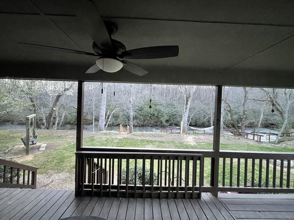 View from living room window
