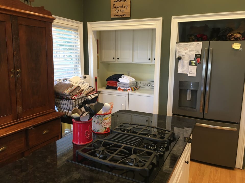 Kitchen with Laundry Room