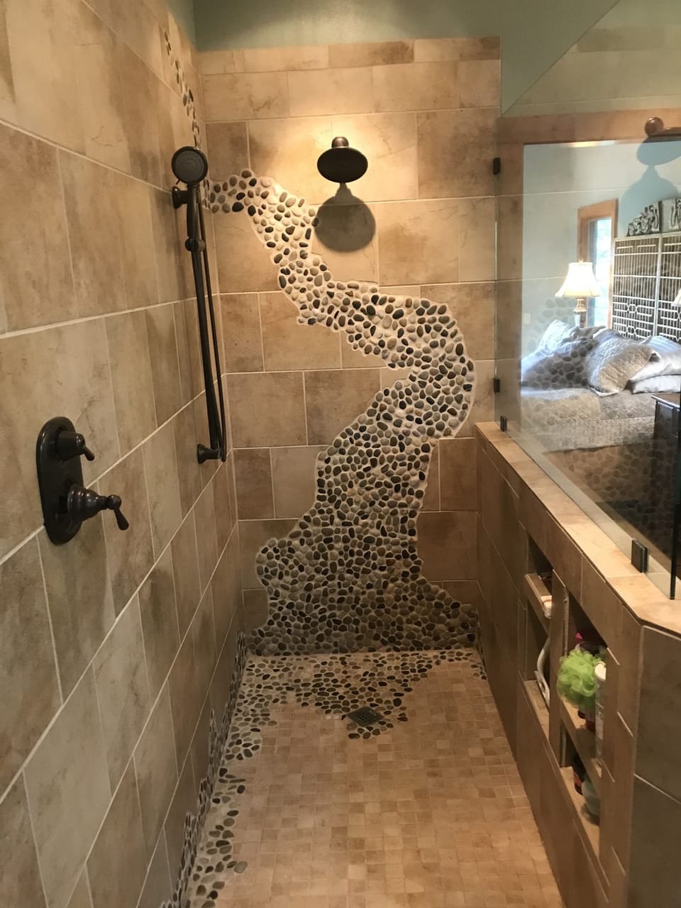 Master bath shower
