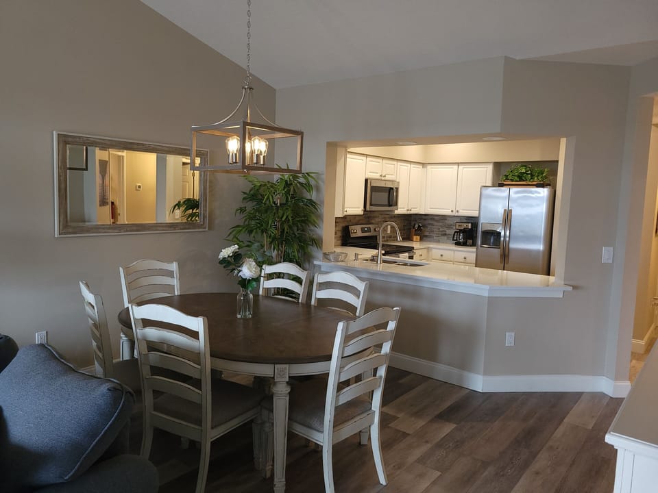 View from living area