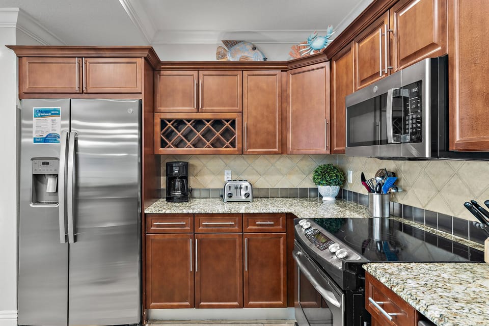 Fully equipped kitchen