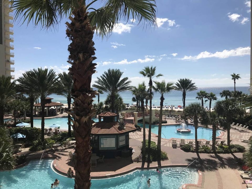 This is your view from the balcony!