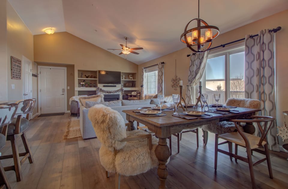 Dining and Living Area