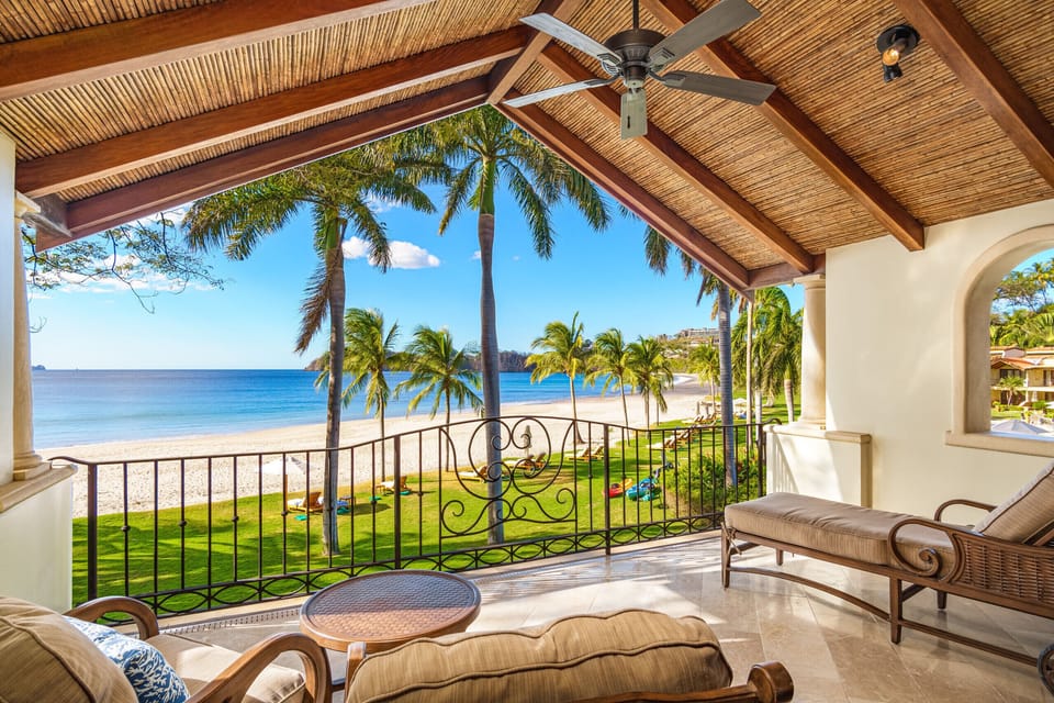 Second Floor Balcony with Ocean Views. Enjoy year round breathtaking sunsets.
