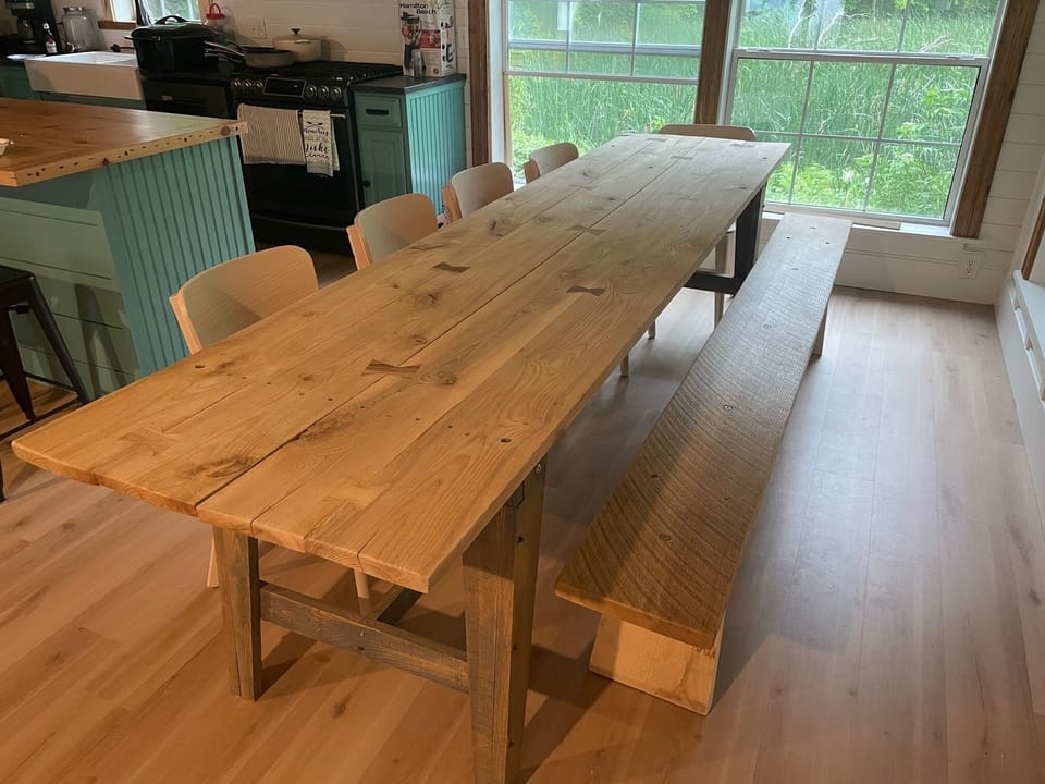 Table seats 10+