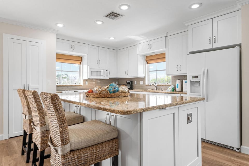 Recently remodeled cabinetry