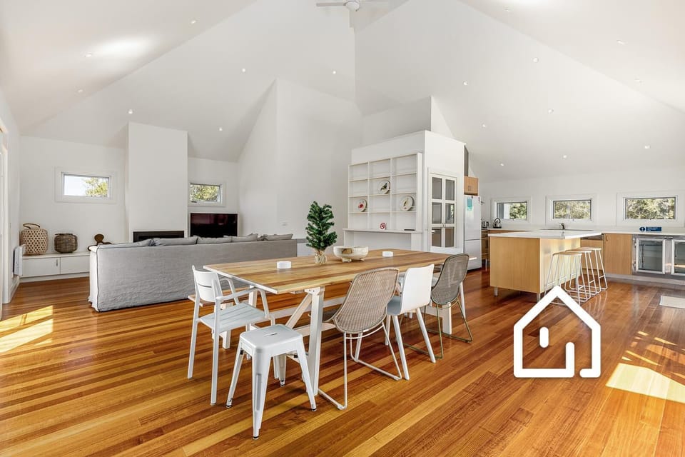 Main open plan living incorporating the kitchen, dining and lounge
