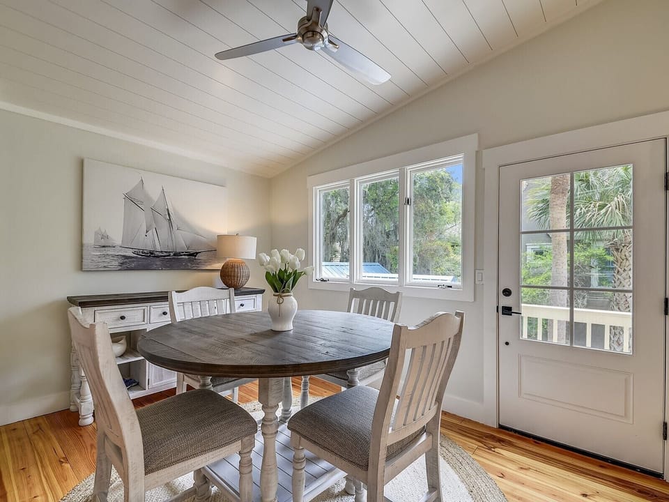 Breakfast Table with Seating for Four at 5 Dogwood Lane