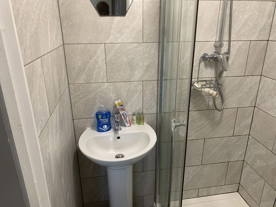 Apartment | Bathroom | Separate tub and shower, deep soaking tub, hair dryer, towels