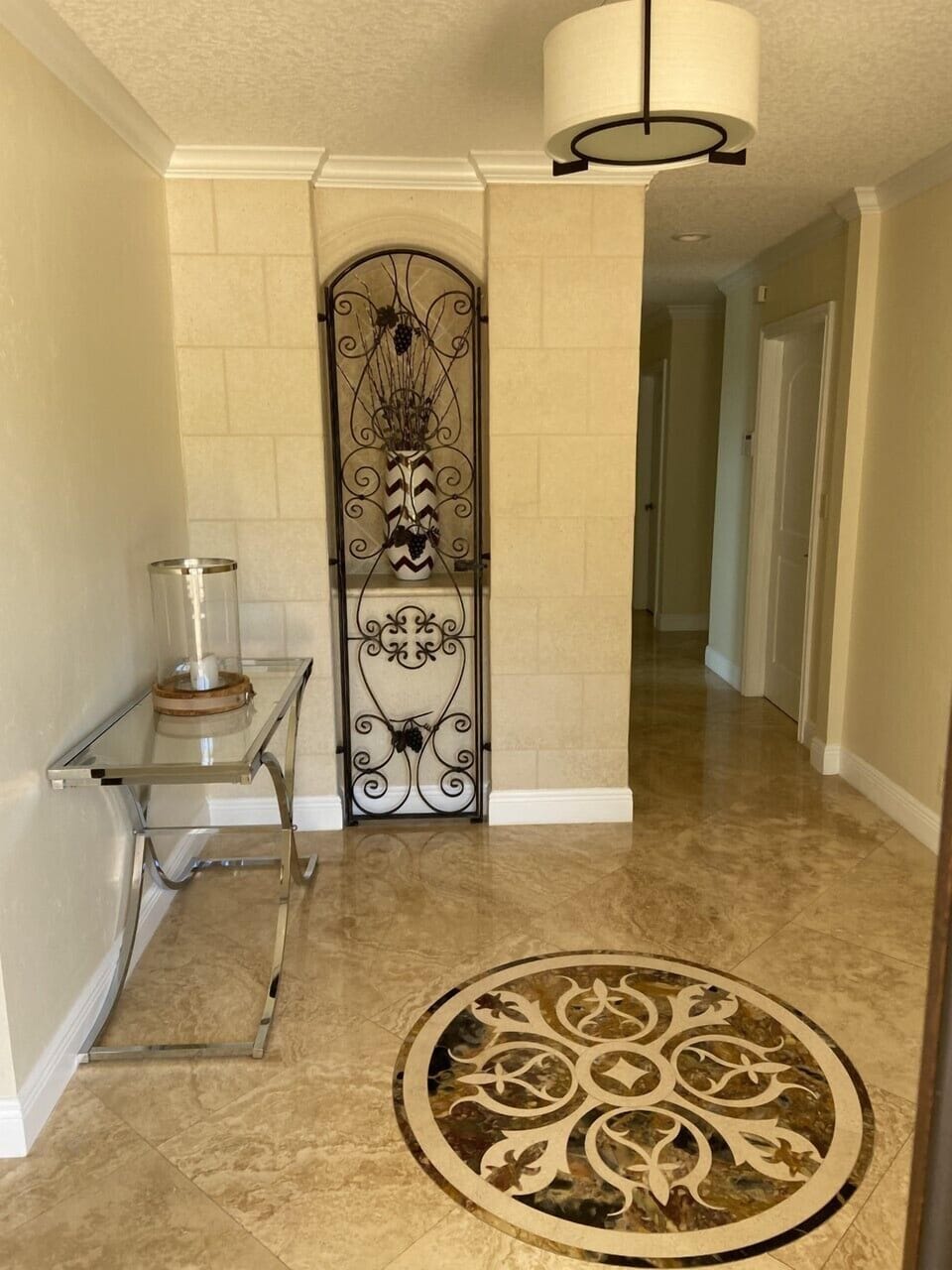 Front entryway.