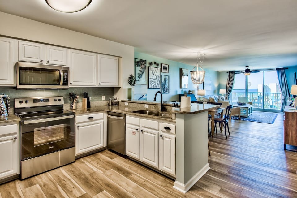 Fully equipped kitchen