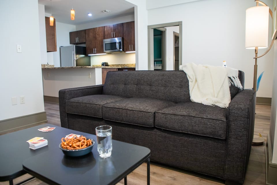 Find peace and relaxation with your close friends and family in this cozy living room.