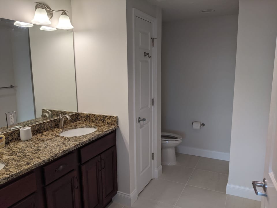 master bathroom