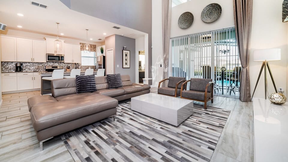 This villa has a total of 5 bedrooms.