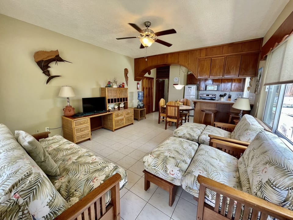 Living Room And Kitchen