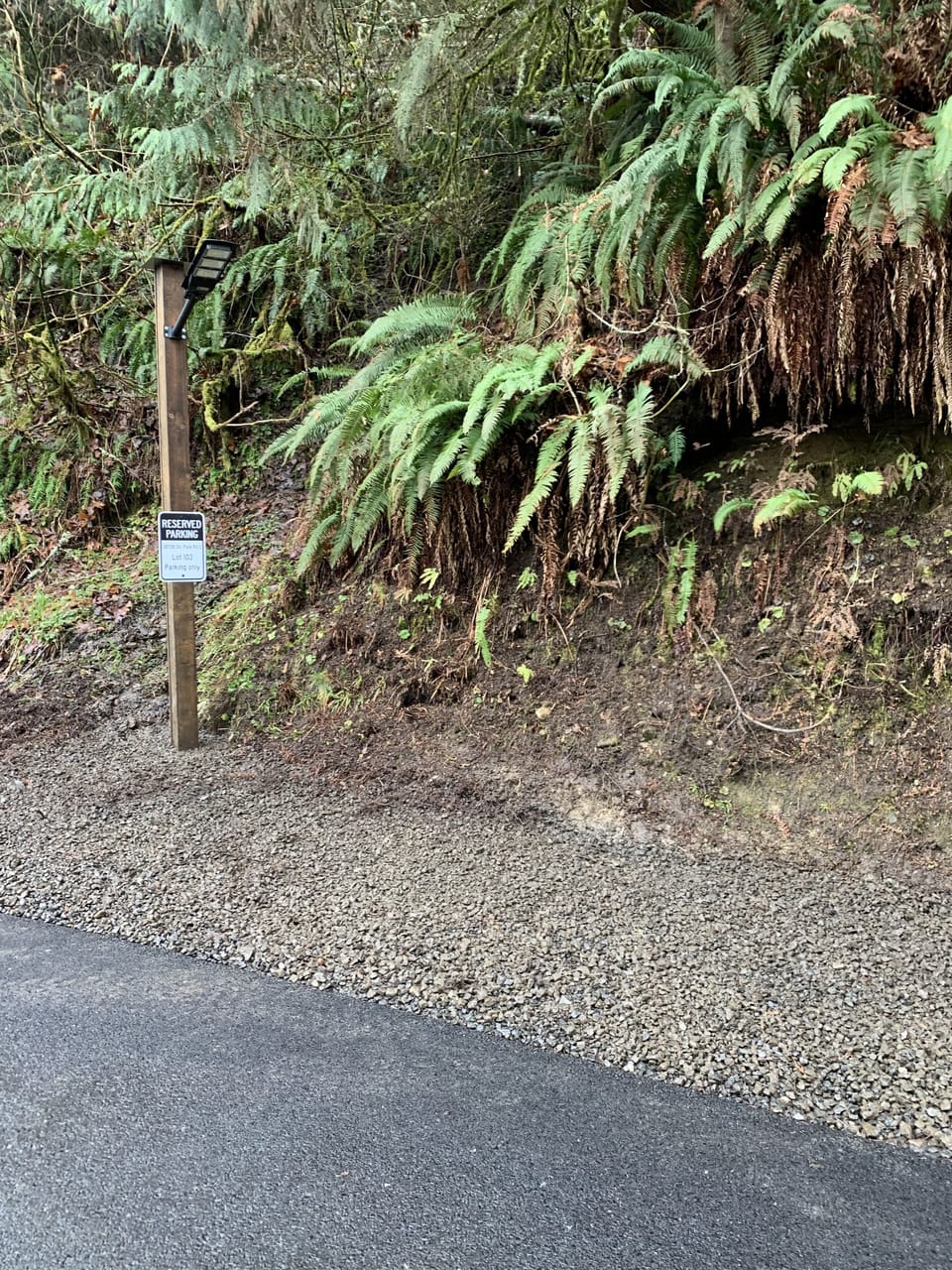 Designated parking