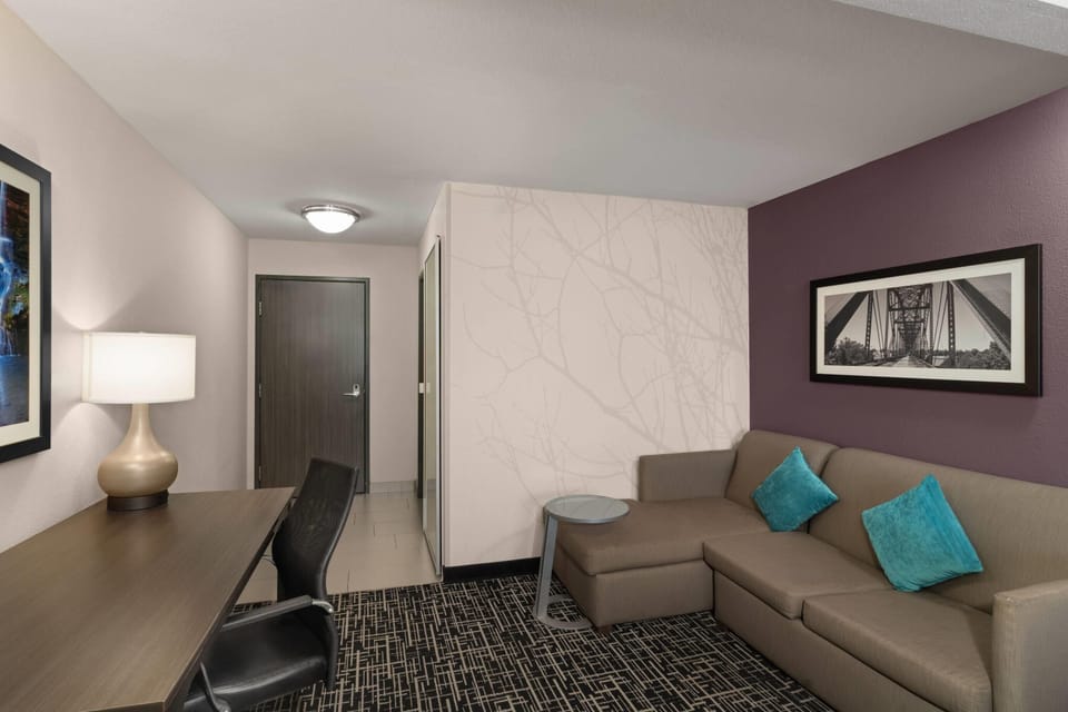 Deluxe Room, 1 King Bed, Non Smoking | Premium bedding, desk, blackout drapes, iron/ironing board