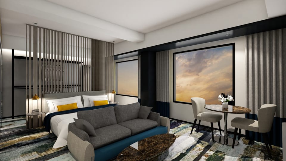 Suite (Aston) | In-room safe, desk, laptop workspace, iron/ironing board (on request)