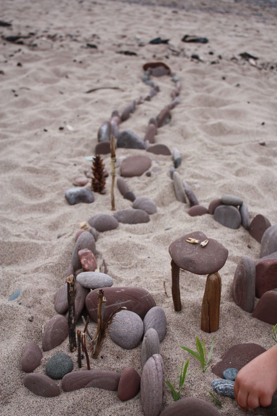 Agate hunting and epic sandcaste-building, any time