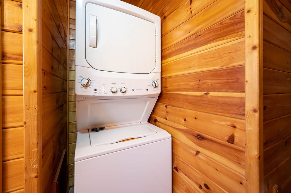 Brand new washer & dryer in case you want to do laundry while you're having fun.