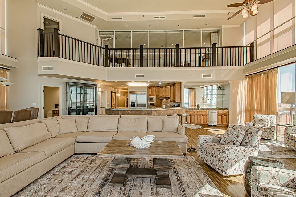 Living room 
Sectional is a sleeper sofa 