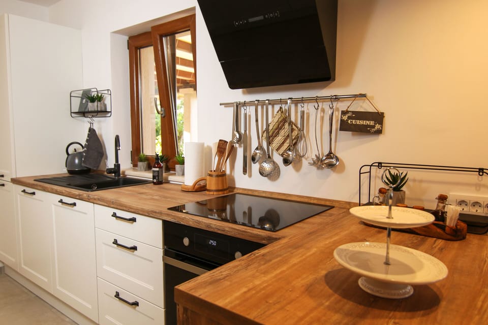 Villa (Three Bedroom Villa with Swimming Poo) | Private kitchen | Fridge