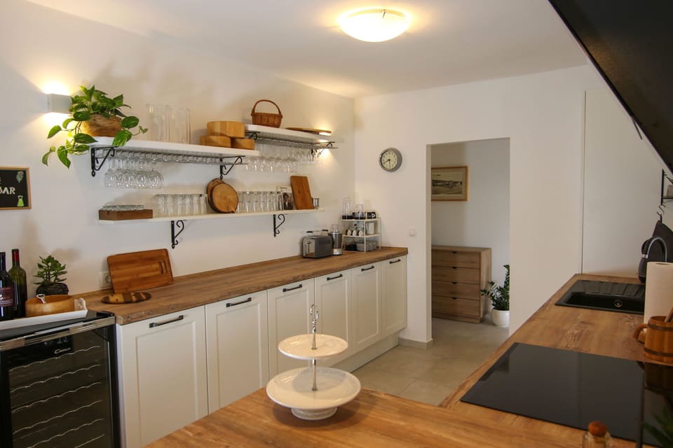 Villa (Three Bedroom Villa with Swimming Poo) | Private kitchen | Fridge