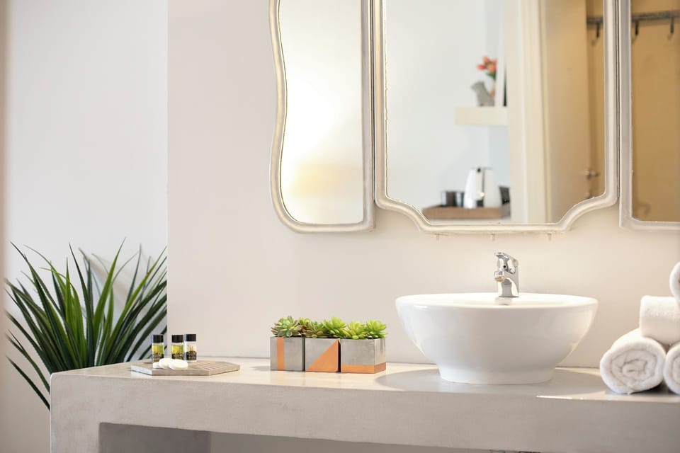 Superior Double Room | Bathroom | Shower, free toiletries, hair dryer, towels