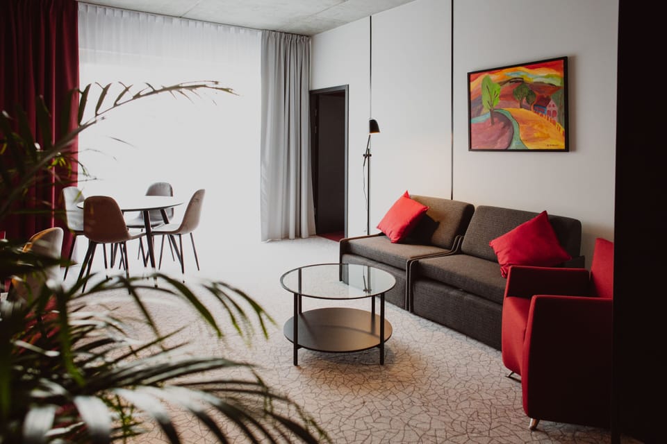 Comfort Apartment | Living area | LCD TV