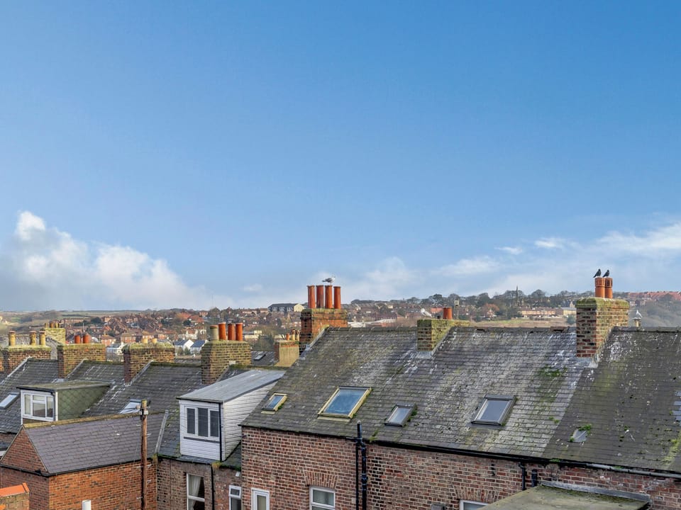 View from upper floor | Ammonite House, Whitby