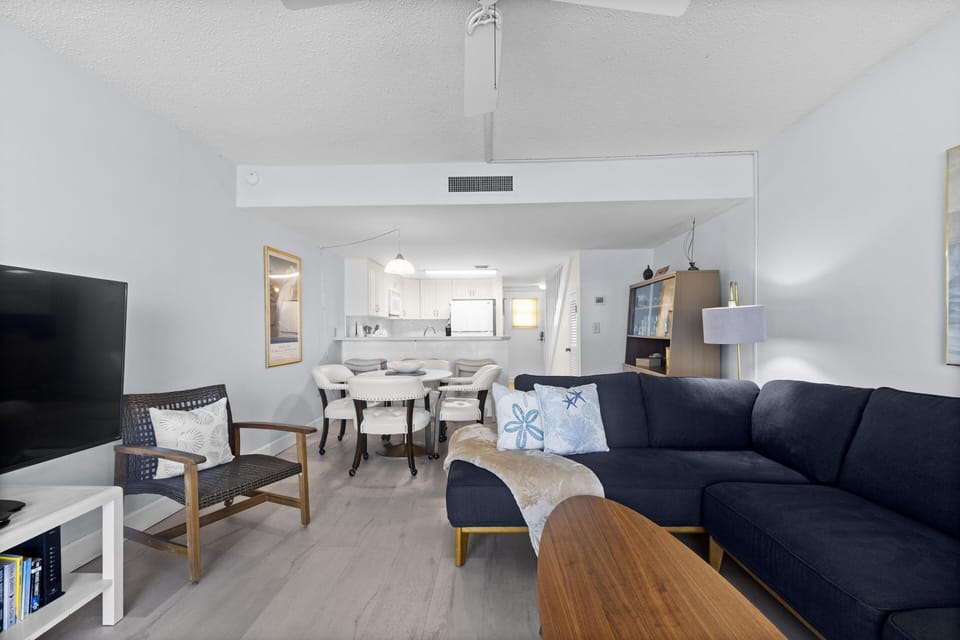 Spacious living and dining area with modern comfort and style