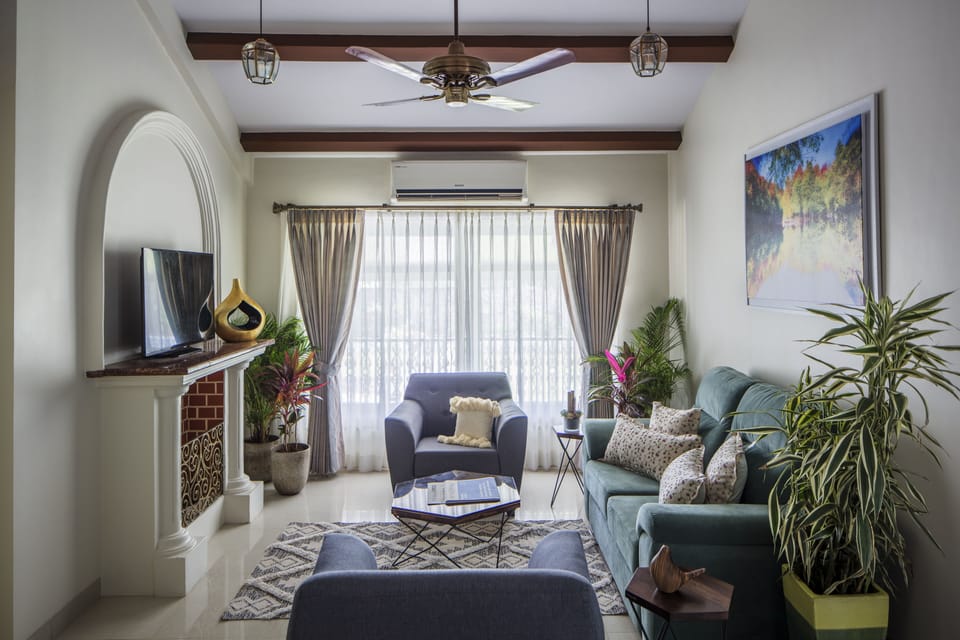 House, 4 Bedrooms (Sluice) | Living area | Flat-screen TV