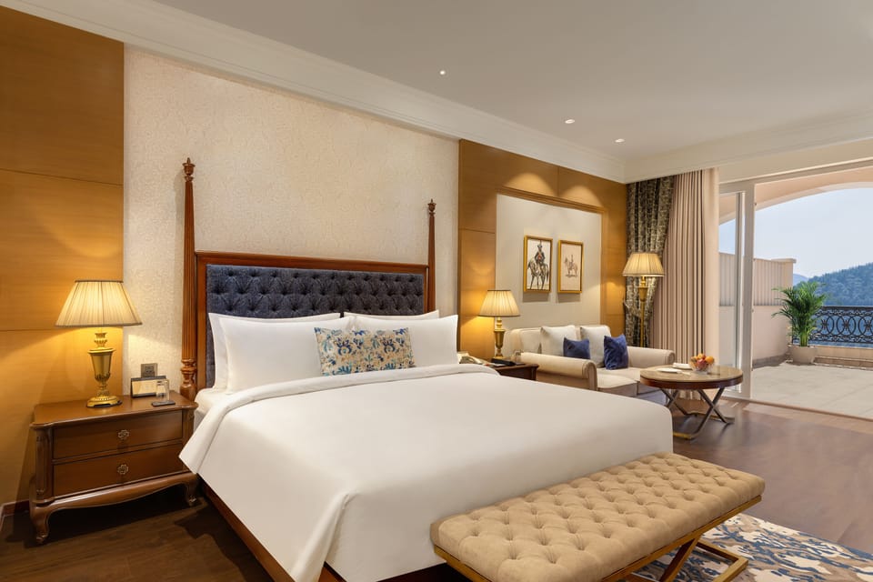 Premium bedding, down comforters, memory foam beds, minibar