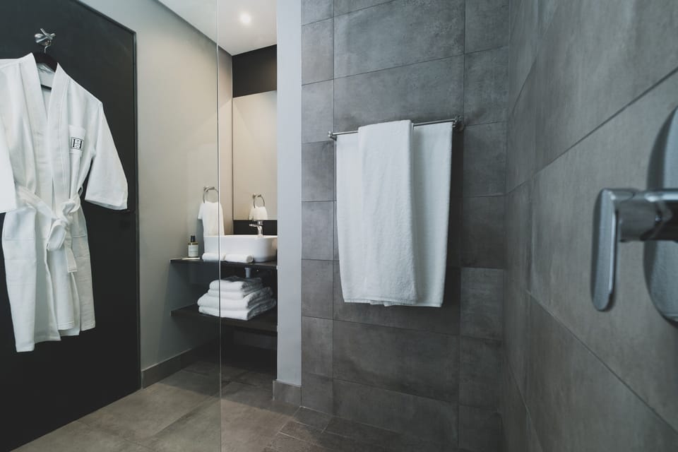Deluxe Double Room | Bathroom | Free toiletries, towels