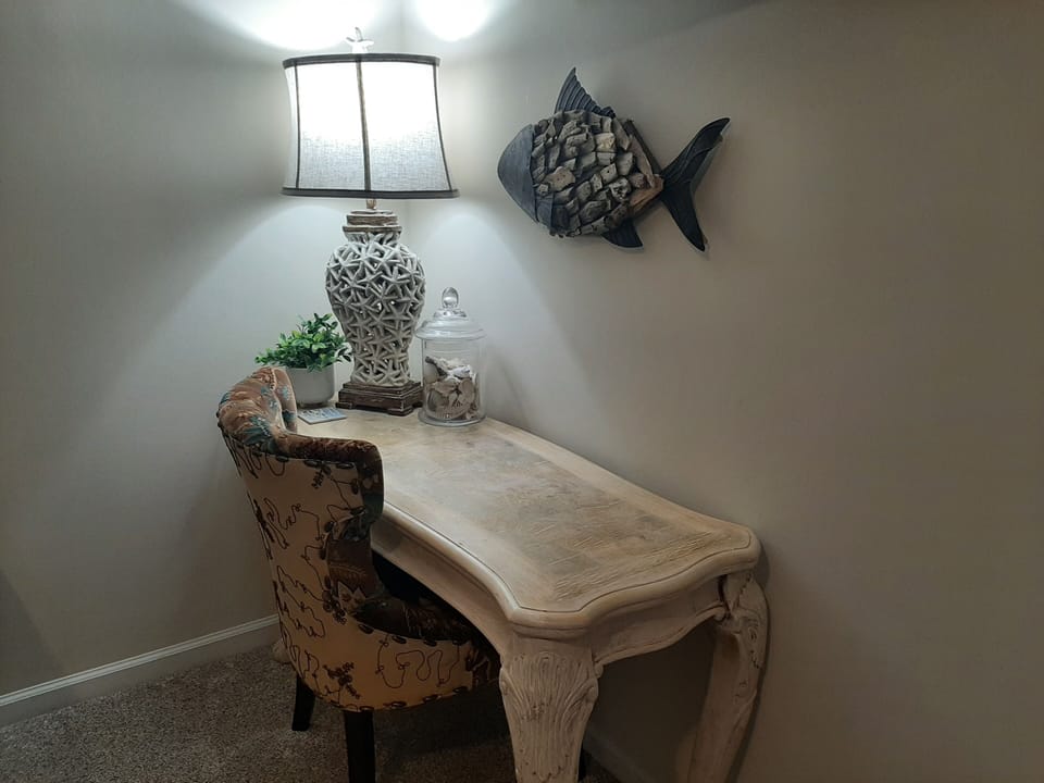 Desk in Master bedroom.