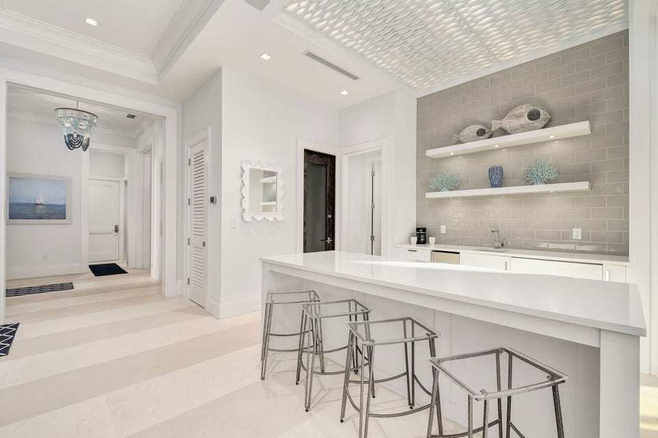 First Floor: Game Room & Bar