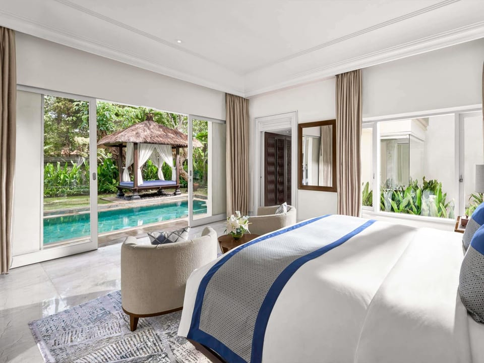 Garden Pool Villa, 1 Bedroom, Club Millesime Access | Premium bedding, down comforters, minibar, in-room safe