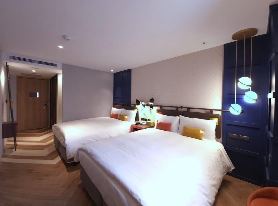 Quadruple Room - No Parking | Premium bedding, down comforters, in-room safe, individually decorated