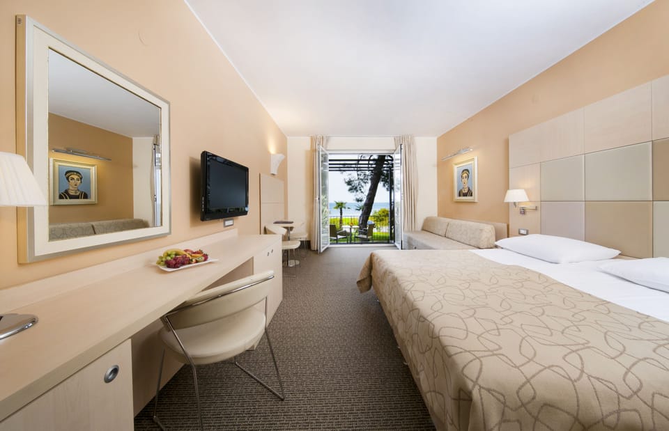 Minibar, in-room safe, blackout drapes, WiFi (free)