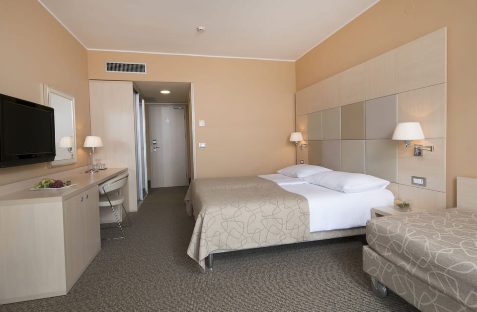 Minibar, in-room safe, blackout drapes, WiFi (free)