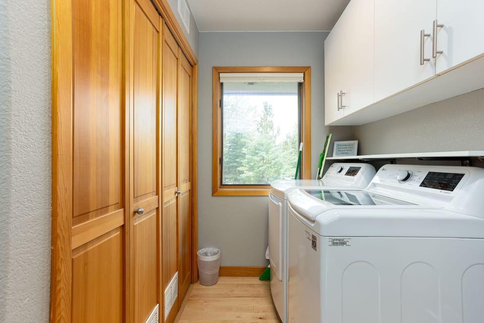 Full sized washer and dryer
