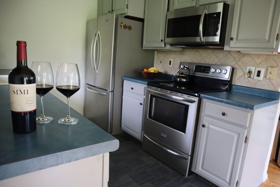 Kitchen with Stainless Steel Appliances