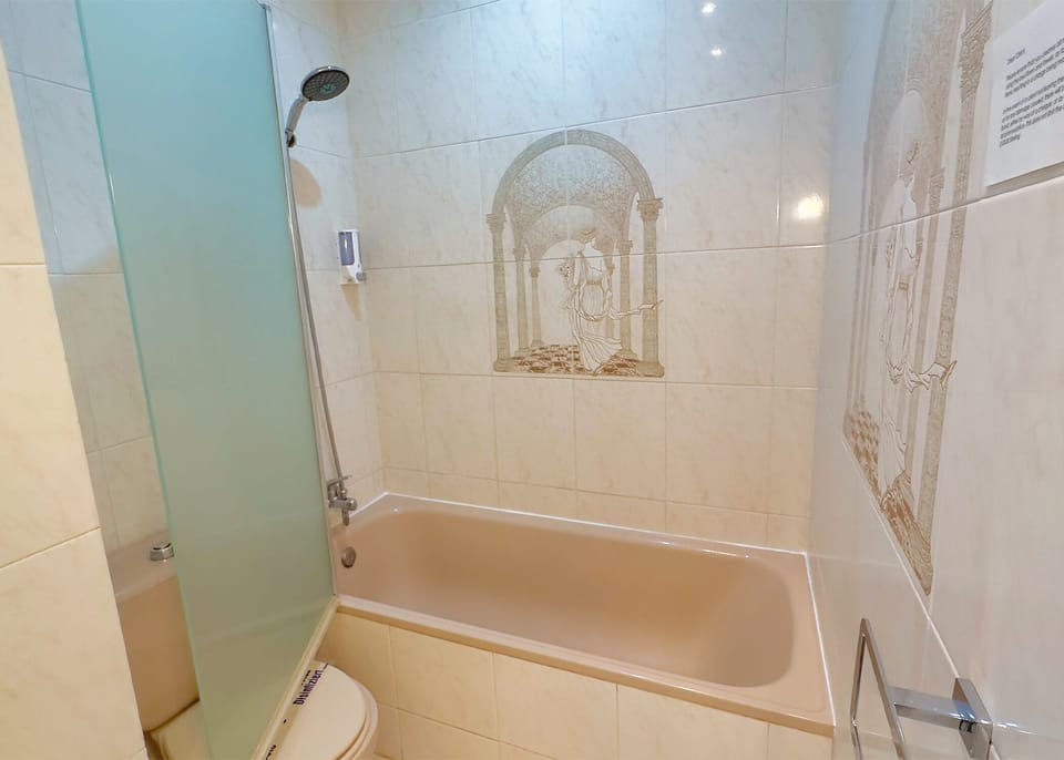 En suite bathroom