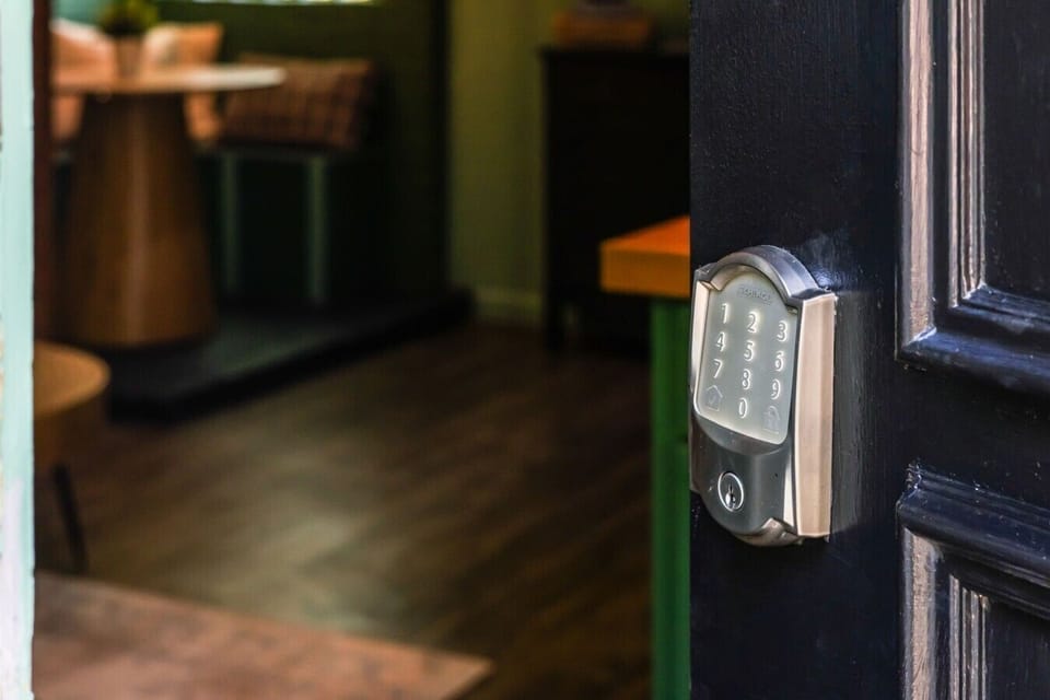 Modern, effortless, and welcoming—enjoy a stress-free arrival with convenient keyless entry designed for smooth self-check-in.