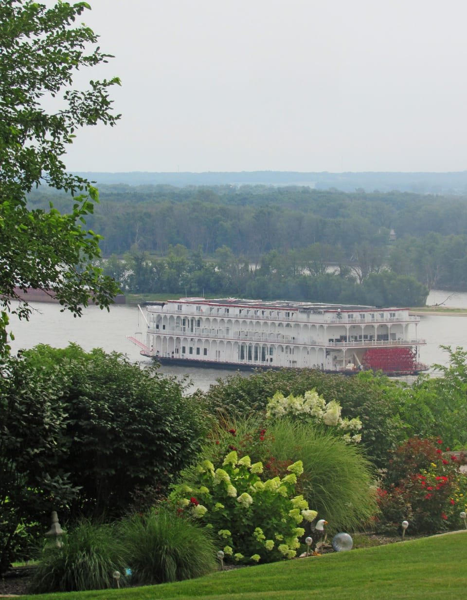 "American Dutchess" - seen from our kitchen window on July 14th,
 2021