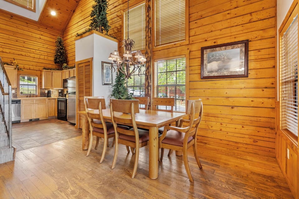 Dining Area with Open Floor Plan